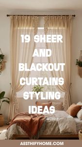 Best Curtain Ideas for Bedroom Decoration